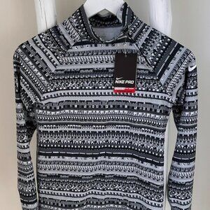 Nike Girl's Pro Dri Fit Compression Base Layer Shirt Sz L